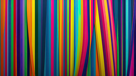 Abstract background with colorful stripes. Vector Illustration. Eps 10.の素材