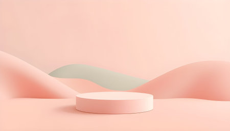 3d render, abstract minimal geometric background, primitive forms, pastel colorsの素材