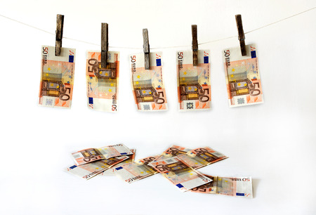 money washingの写真素材