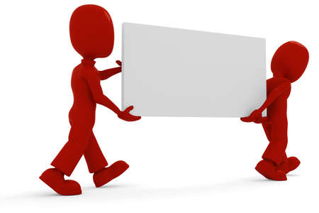 3d man, teamworkの写真素材