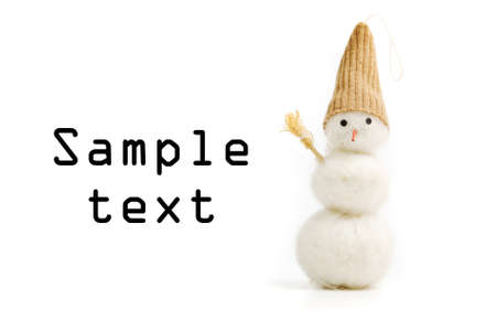 snow man , funny toy