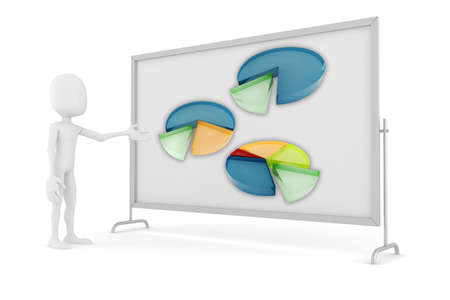 3d man business meetingの写真素材