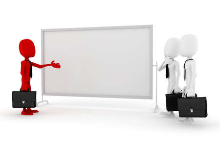 3d man business meetingの写真素材