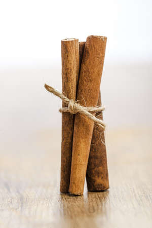 cinnamon sticksの写真素材
