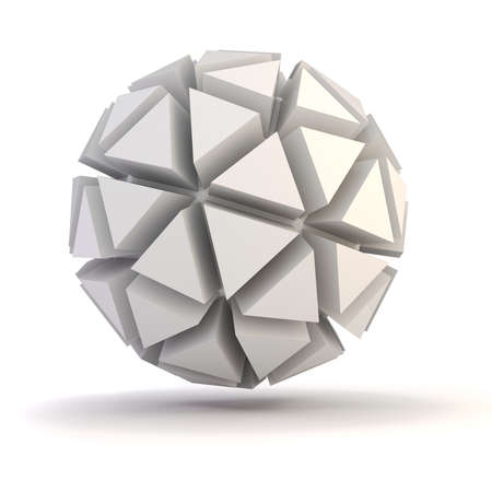 3d abstract object for your design