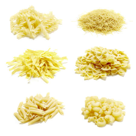 italian pasta collectionの写真素材