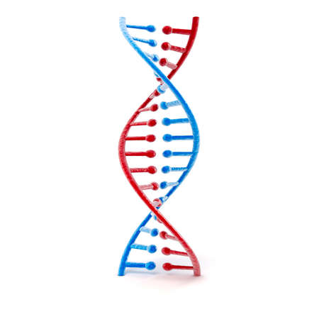 3d render of dna structure, abstract  backgroundの写真素材