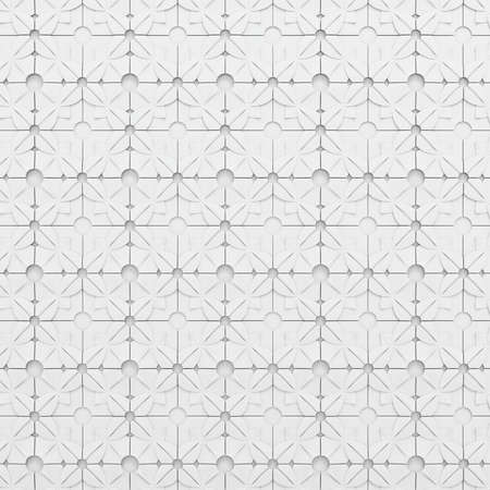 3d white abstract wall backgroundの写真素材