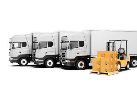 3d global cargo transport concept