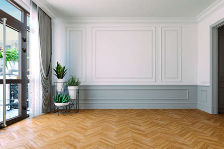3d render of beautiful interior