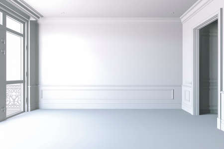 3d render of beautiful interior