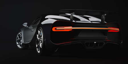 3d render of modern sport car