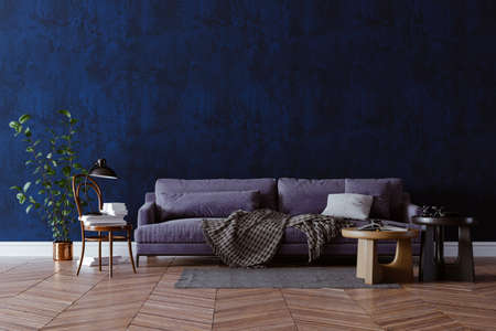 3d image render of blank white canvas mockの写真素材