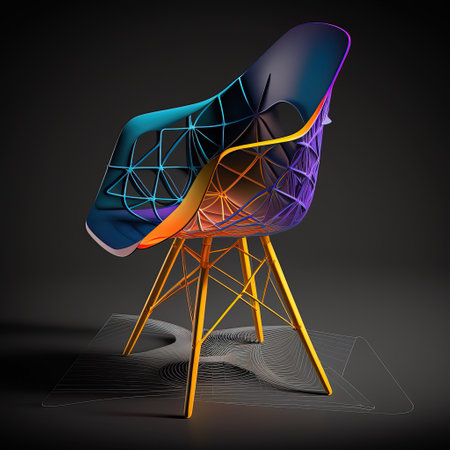Beautiful chair design, Generative Aiの素材