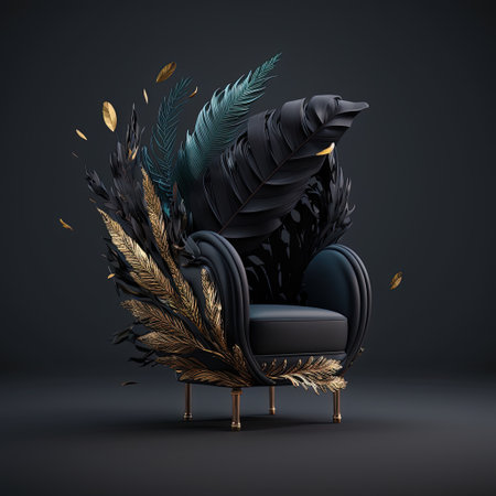 Beautiful chair design, Generative Aiの素材