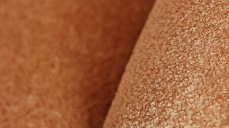 orange carpet Background. Textile texture. selective focus