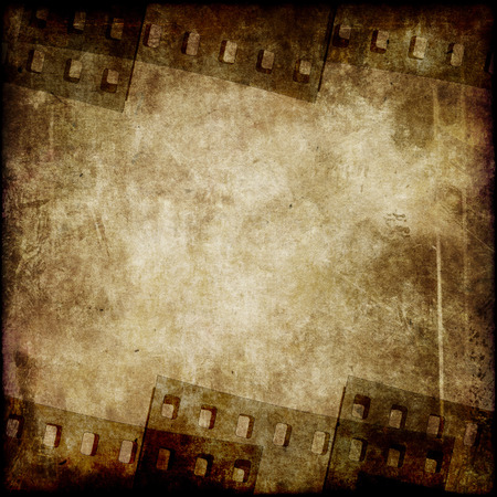 Retro grunge film background with spase for textの写真素材