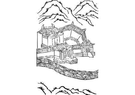 templeのイラスト素材