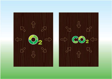 Green fuel for green planetのイラスト素材