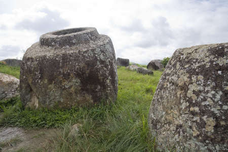 level of pottery, Laosの写真素材