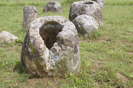 level of pottery, Laosの写真素材