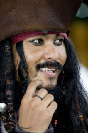 Pirate smilingの写真素材