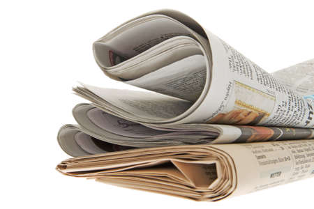 Newspaper, news on paper informs events every day