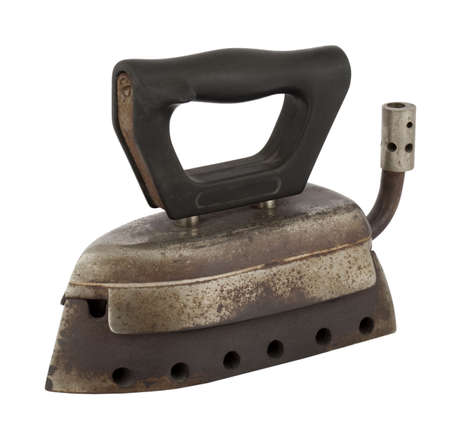 Old antikque Iron with Gasの写真素材