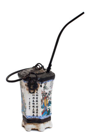 antique chinese water pipeの写真素材