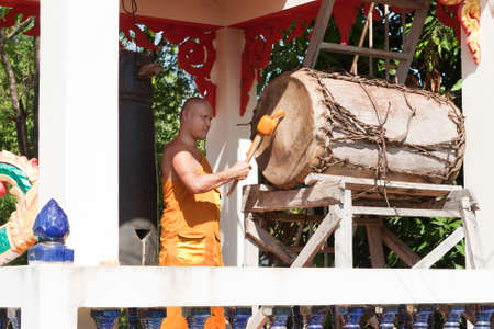 Buddhist monkの写真素材