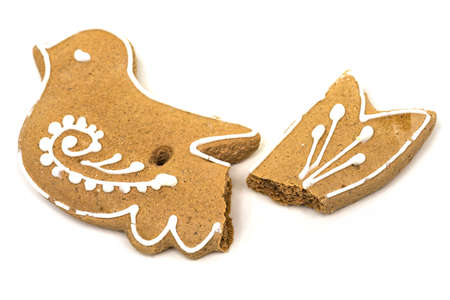 Gingerbread Cookies At Christmasの写真素材