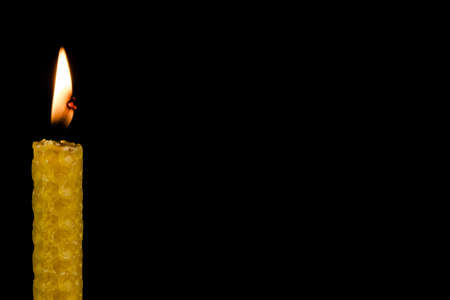 Candle Beeswaxの写真素材