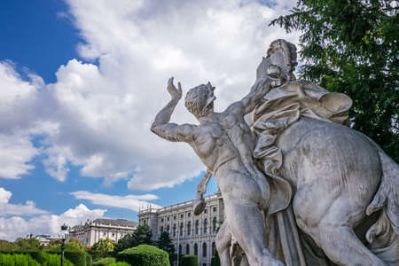 Vienna, historic architectureの写真素材