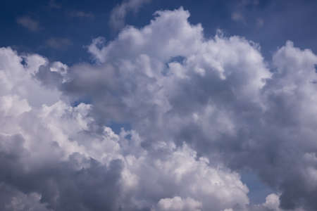 Blue Sky With Beautiful Cloudsの写真素材
