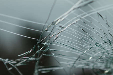 Shattered Glassの写真素材