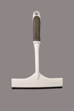 plastic squeege isolated with clipping path at original size