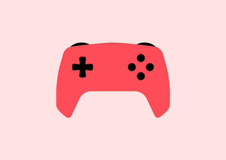 Video game controller icon. Gamepad vector illustrationの写真素材