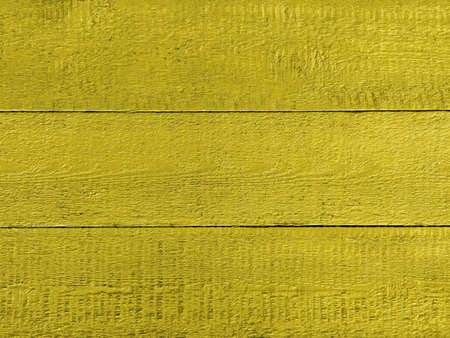 Yellow painted wood texture backgroundの写真素材