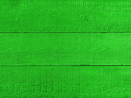 Green painted wood texture backgroundの写真素材