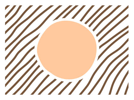 Stripes and bubbles abstract vector backgroundの写真素材
