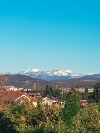 View of the city. Sochi, Russiaの写真素材