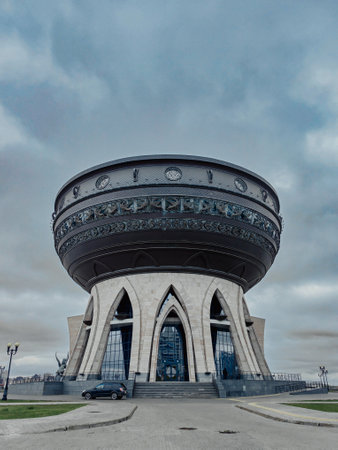 The building of the Kazanの写真素材