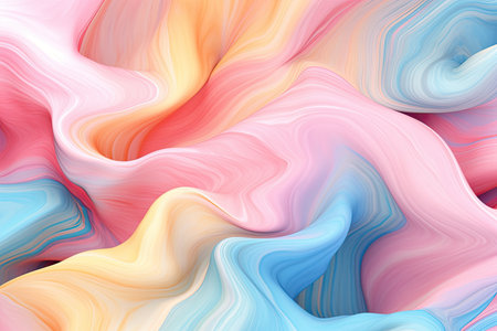 the abstract colors and blurred background concept of colorful marble with smooth linesの素材