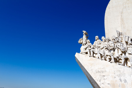 Padrao dos Descobrimentos (Monument to the Discoveries) is a monument on the northern bank of the Tagus River estuary in Lisbonのeditorial素材