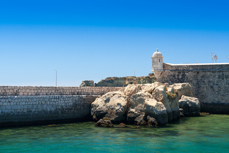 Lagos is a tourist place in Algarve, Portugalの写真素材