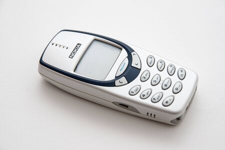 Rome, Italy - February 02, 2013: Old Nokia phone isolated on white backgroundのeditorial素材
