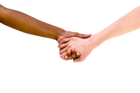 Divese group of people holing hands. Multicultural.の写真素材