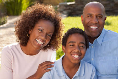 African American Family.の写真素材