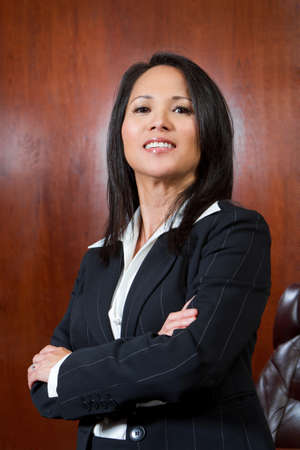 Asian American businesswoman.