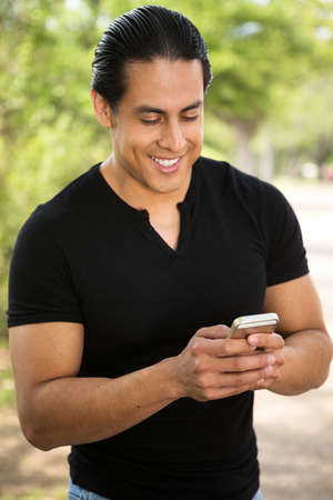 Handsome Hispanic Manの写真素材